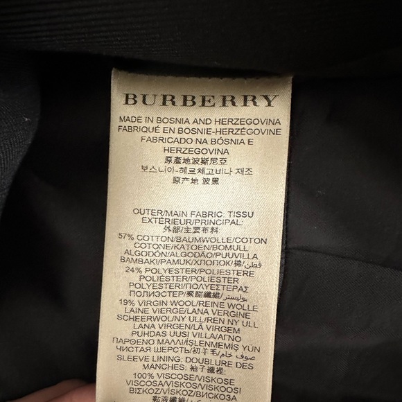 Burberry Black Women's Coat - Picture 7 of 7